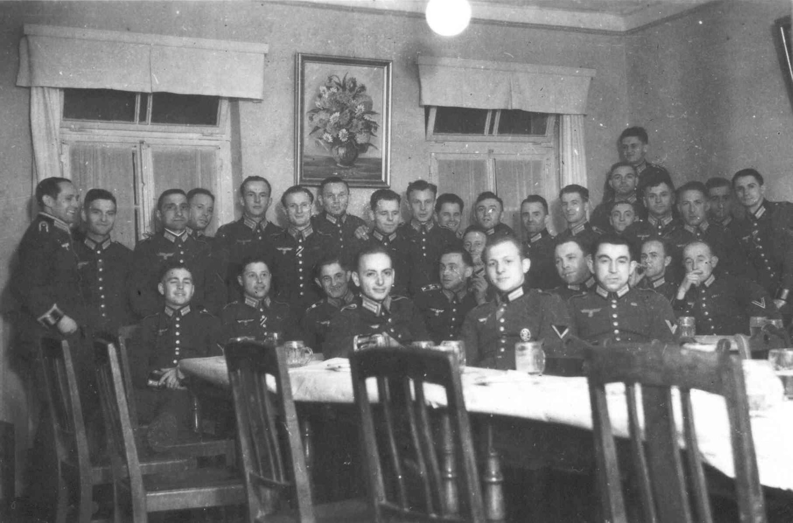 ''Farewell to Warsaw'', with beer, 1942