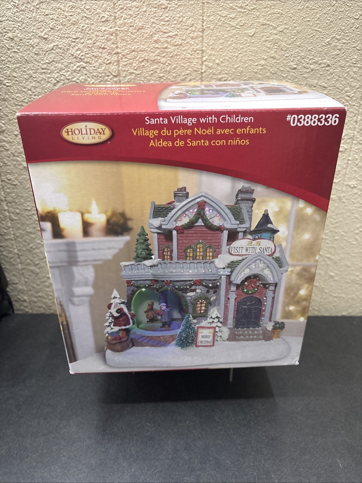 Holiday Living~Santa Village with Children~#0388336