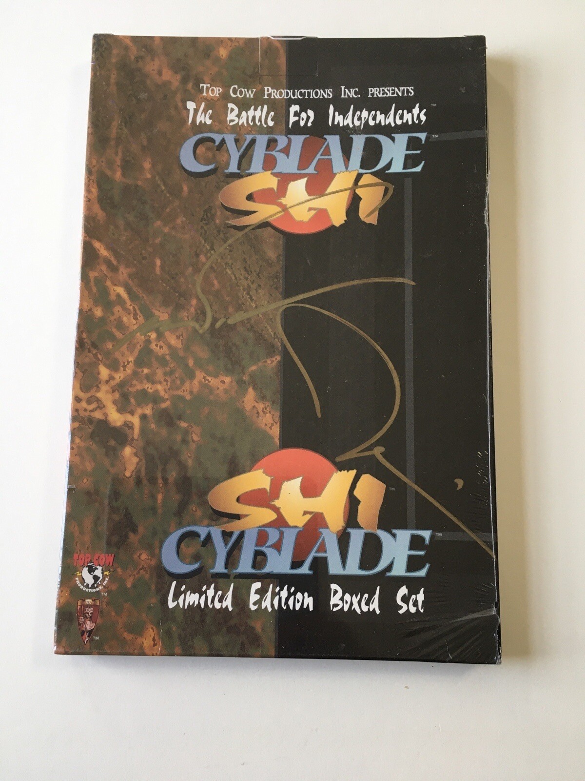 Cyblade Shi Battle for Independents Limited Ed. 5-Issue Box Set signed & SEALED