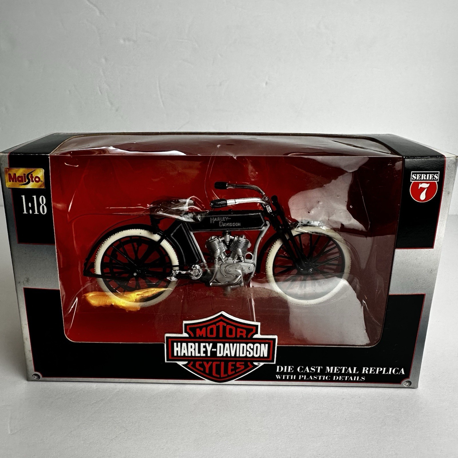 Maisto Harley-Davidson 1909 Twin 5D V-Twin diecast motorcycle model n 1:18 scale