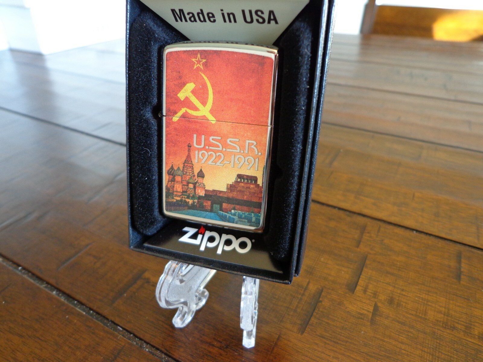 30TH ANNIVERSARY OF THE FALL OF THE USSR 1922-1991 ZIPPO LIGHTER MINT 2021