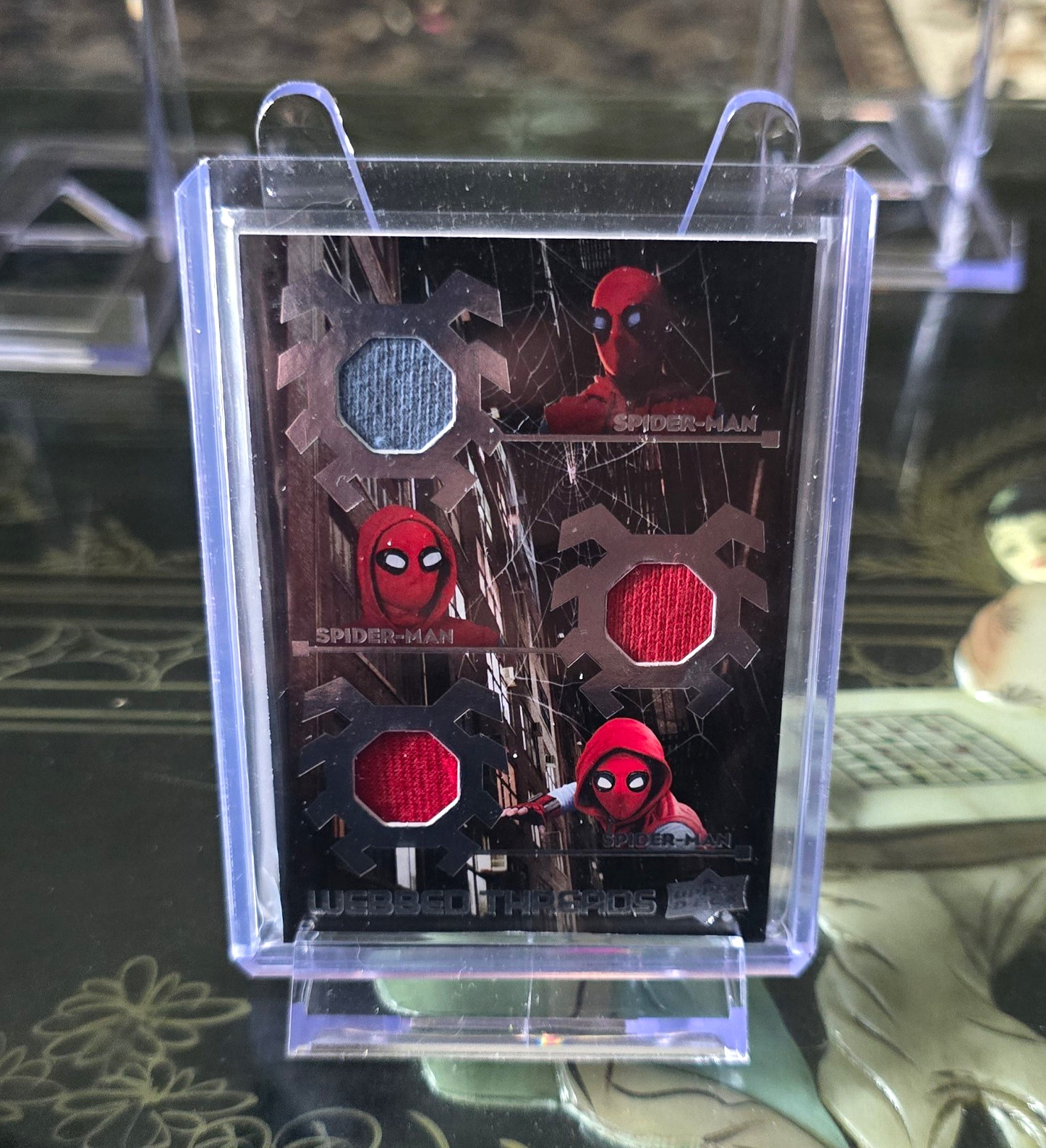 2017 Upper Deck Spider-Man Homecoming Webbed Threads WTT2 Costume Memorabilia