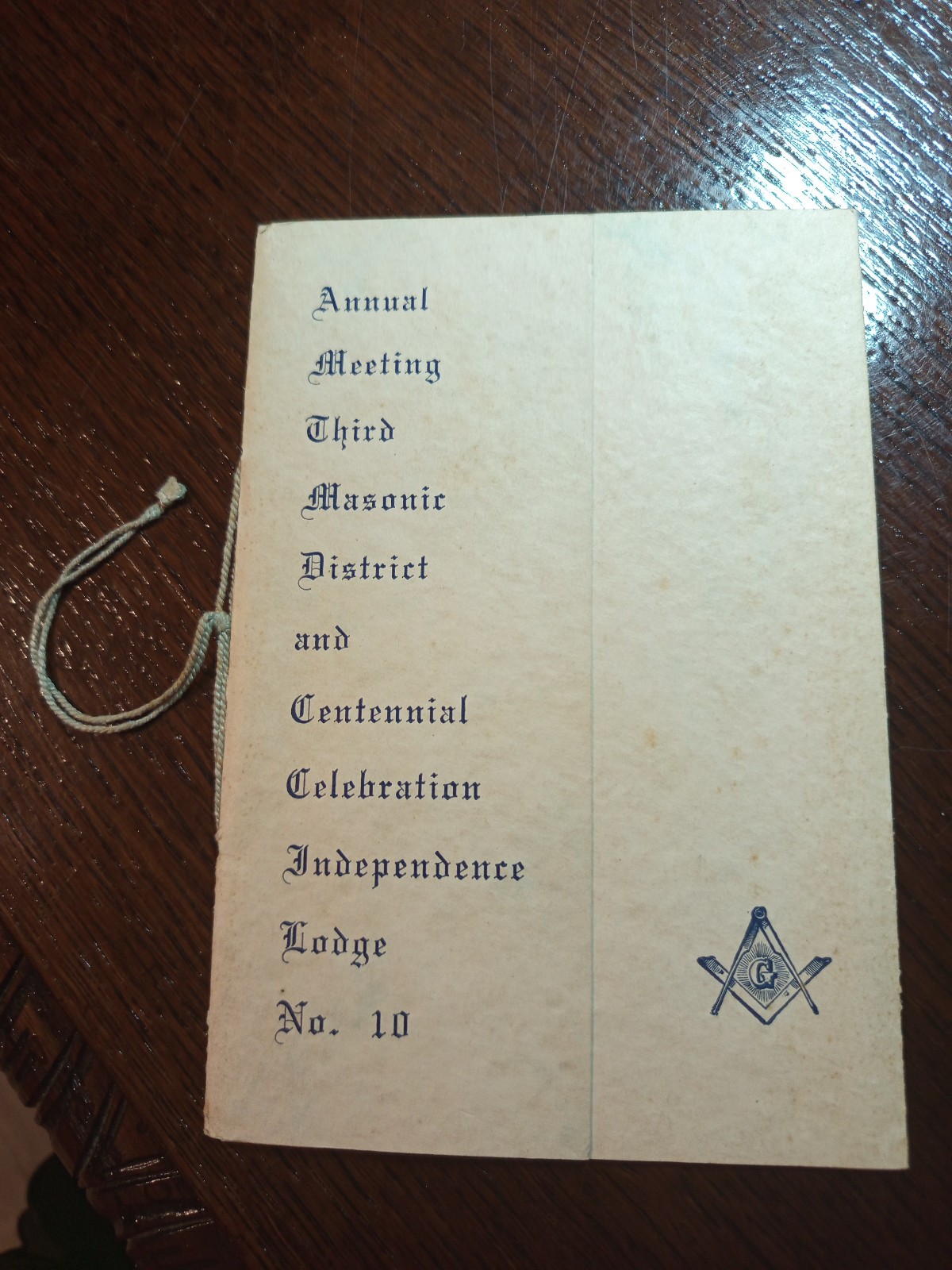 1915 Annual Meeting  Independence Lodge No. 10   Freemasonry  masonic/910