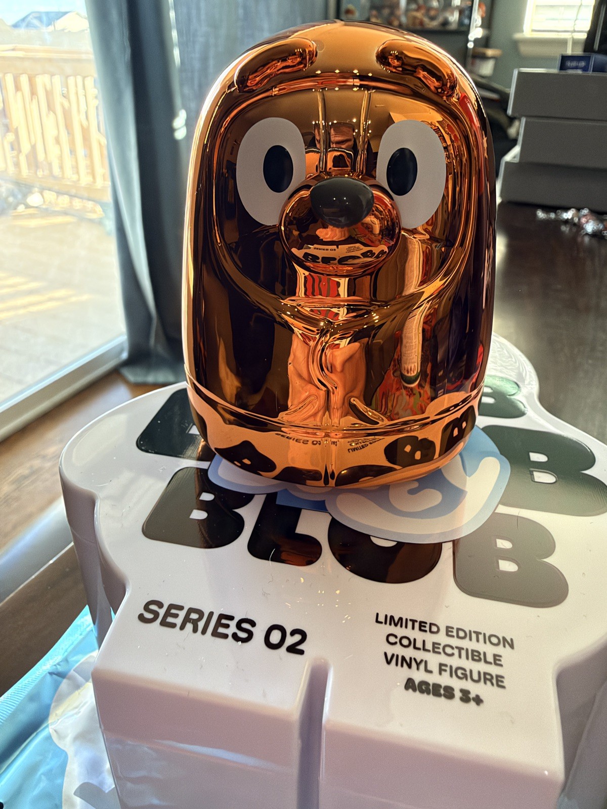 RARE Rita FAO Schwarz Bluey Blob Blind Box Collectible Vinyl Figure Series 02 