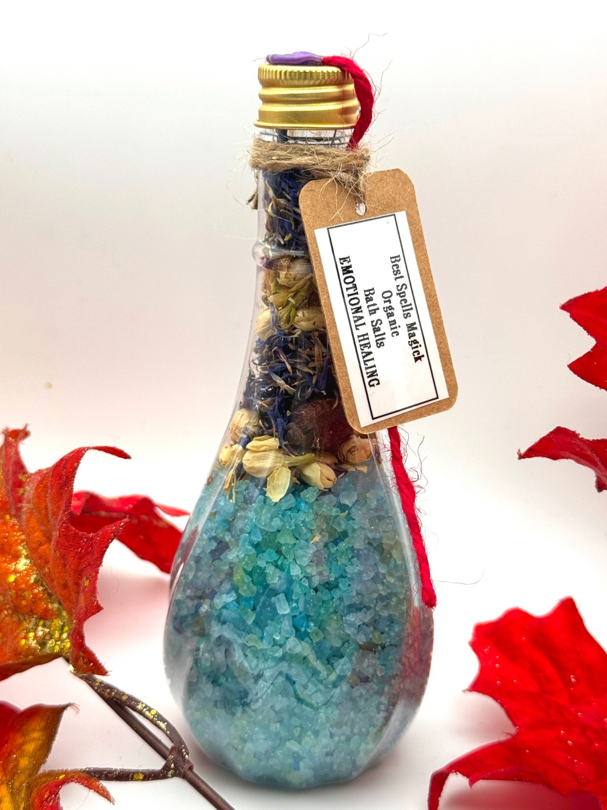Emotional Healing Organic Spiritual Bath Salts – Relaxation, Energy Cleansing
