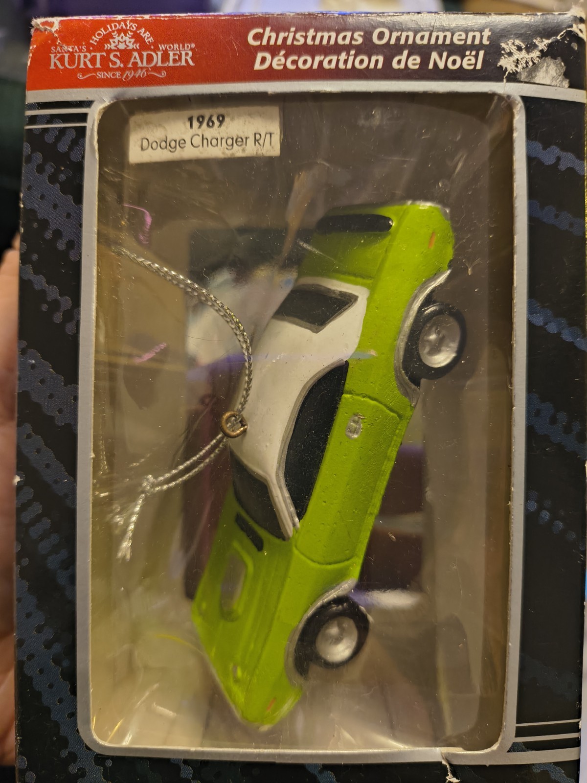 1969 Dodge Charger Ornament Kurt S Adler