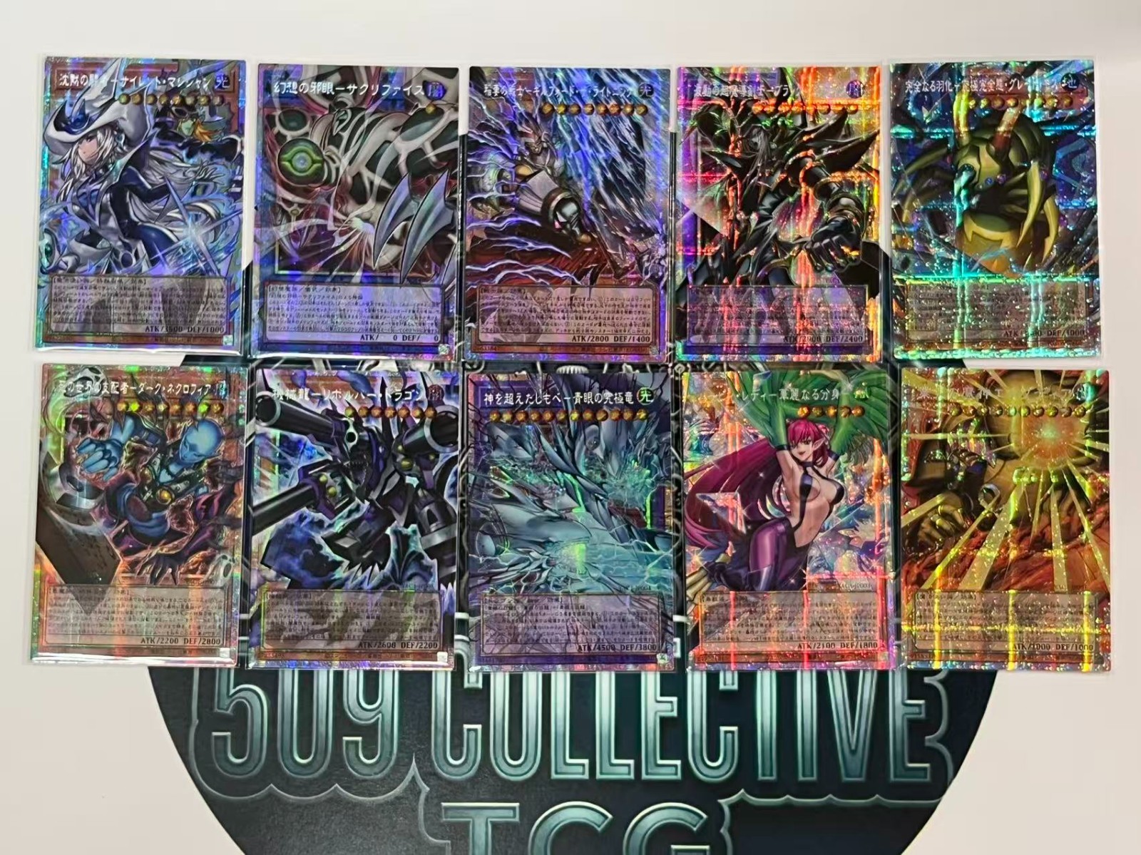Yu-Gi-Oh Japanese PSER-OF Complete Card Set YAC1-001~010-JP Original Artwork