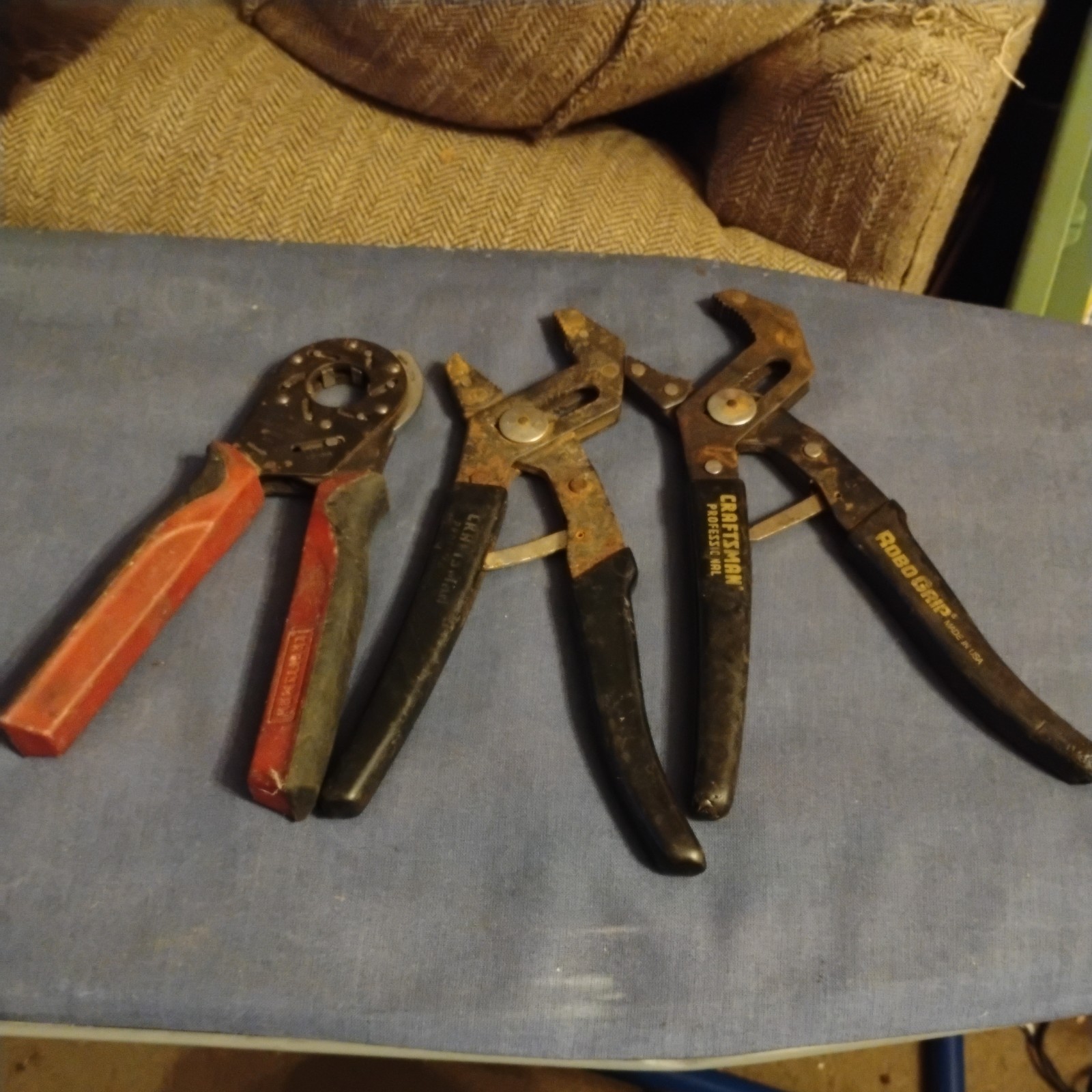 Vintage Craftsman Pliers 45029, 45000, 35359