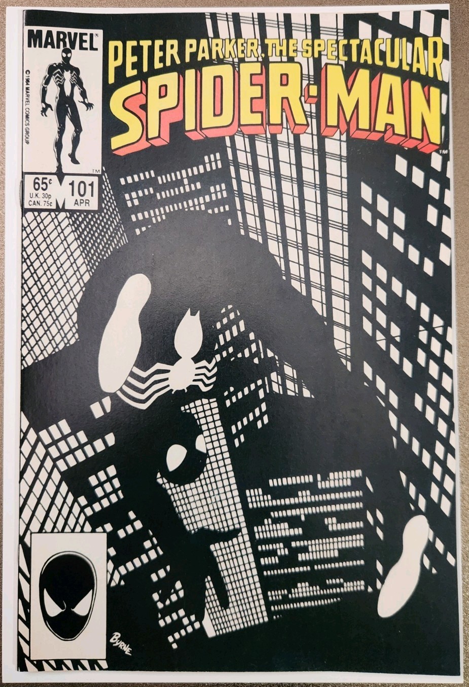 The Spectacular Spider-Man #101 (Marvel Comics April 1985)