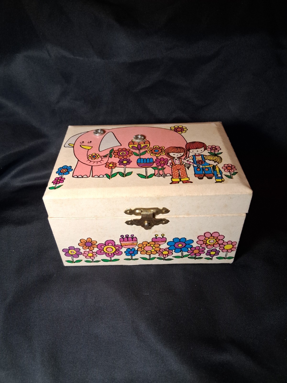 Vintage 1960\'s Jaymar Musical Jewelry Box Ballerina