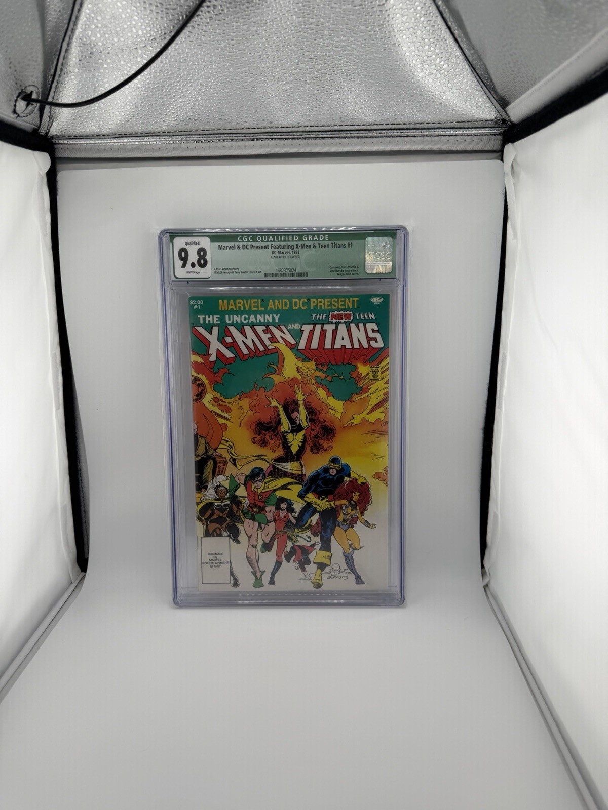 Marvel and DC Present Featuring the Uncanny X-Men and the New Teen Titans #1-9.8