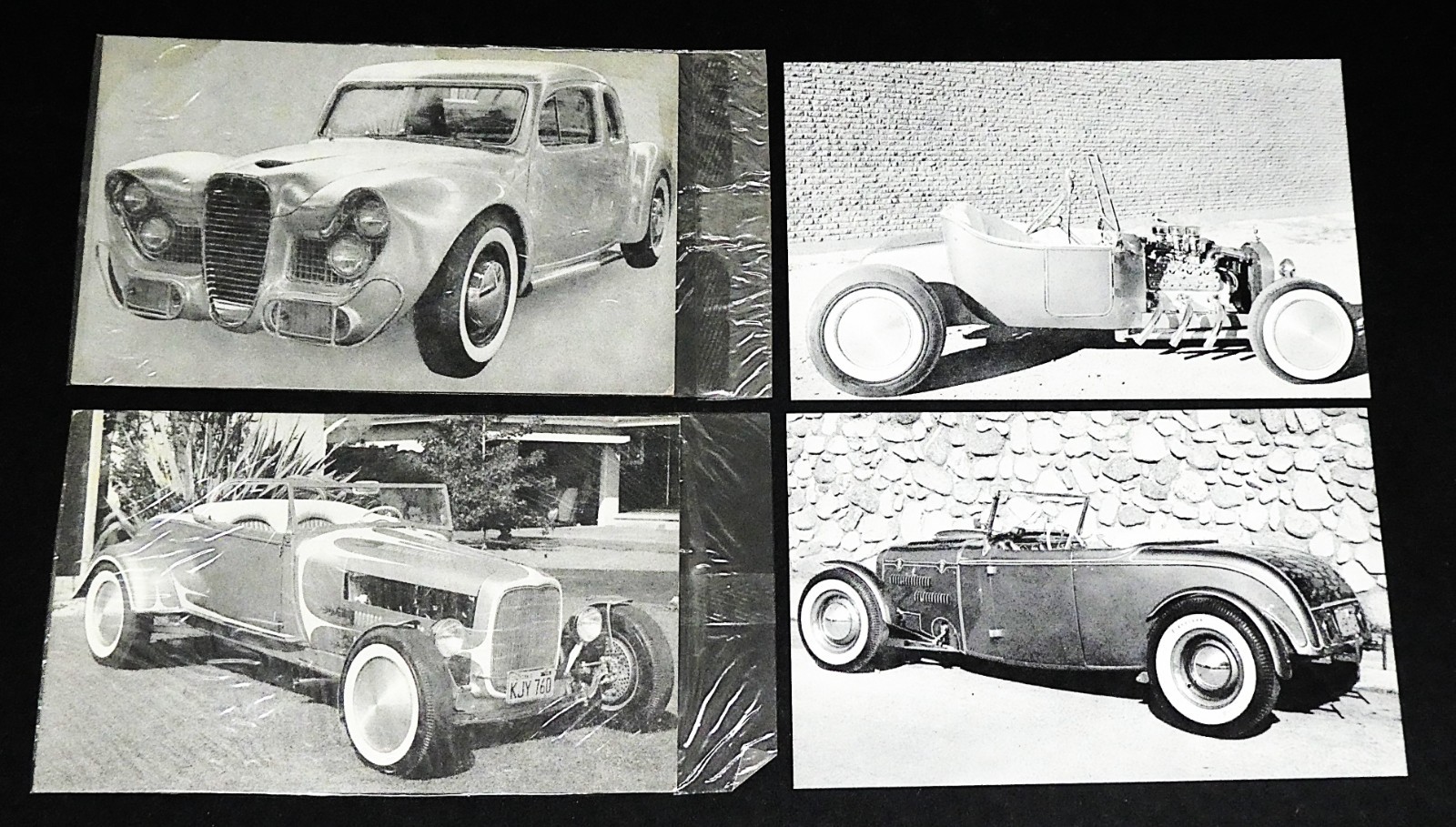 1950\'s-1960\'s Famous Hot Rod & Custom Cars Penny Arcade Trading Cards Lot 34