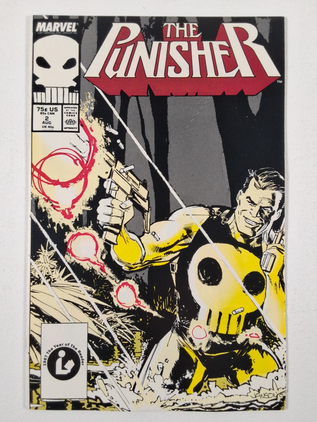 Punisher #2 (1987) High Grade NM+ Or Higher Klaus Janson Cover Direct Variant