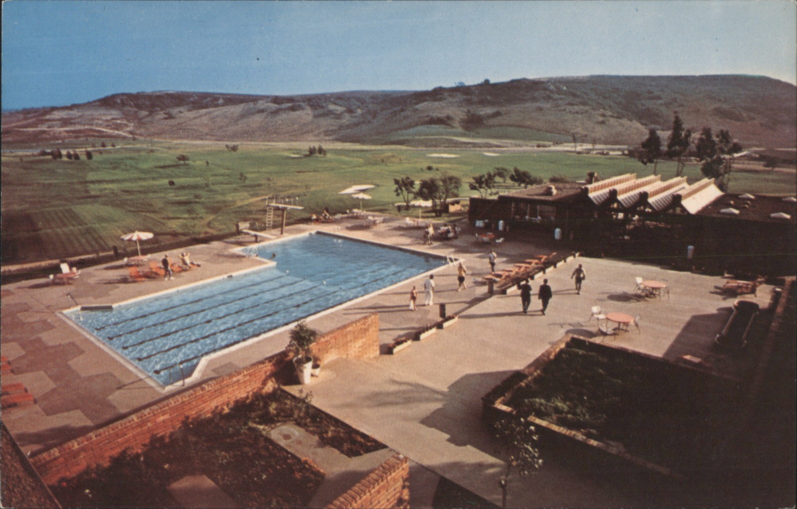 Rancho La Costa, California CA Costa Main Pool & Snack Bar, 18-Hole Golf Course