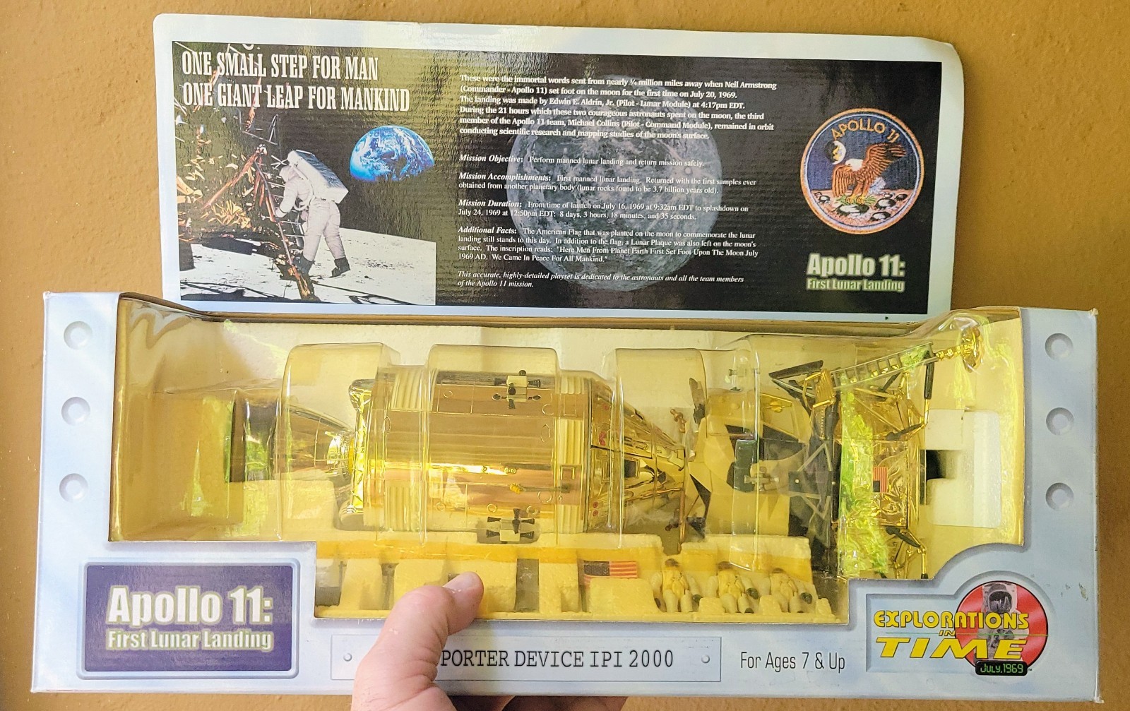 Explorations In Time Apollo 11 First Lunar Landing Transporter Device IPI 2000