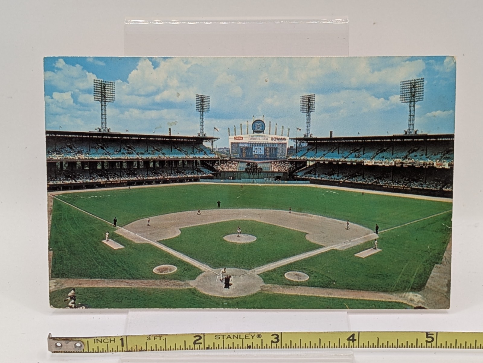 Chicago White Sox Baseball stadium Postcard 1964