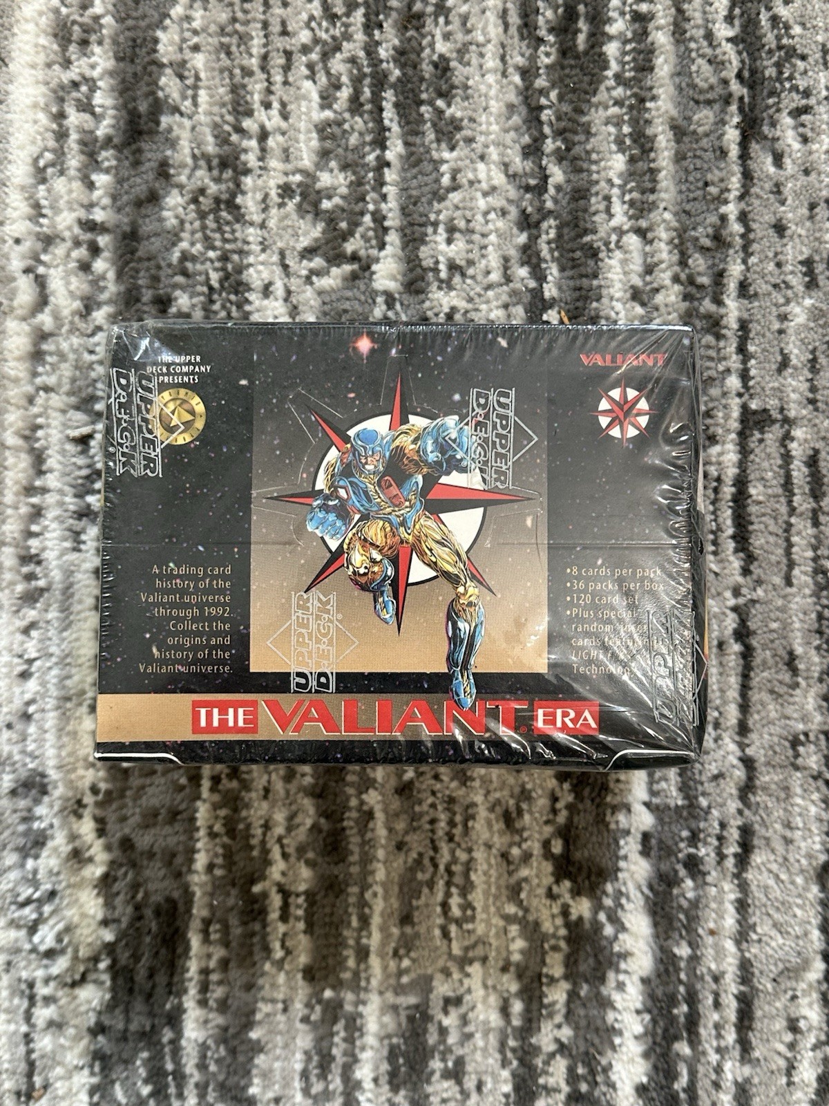 1993 Upper Deck The Valiant Era Trading Card Box 36 Packs Factory Sealed