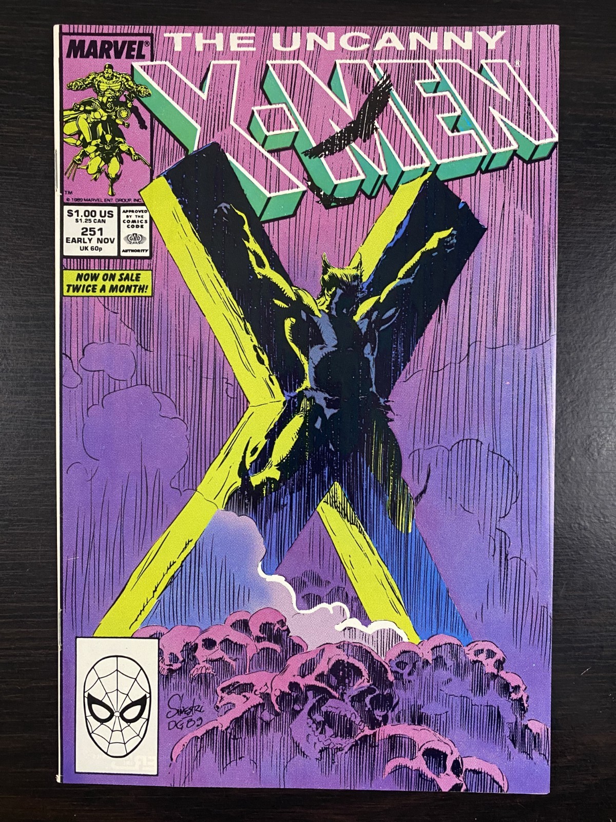 The Uncanny X-Men #251 (Marvel Comics November 1989) VF/NM
