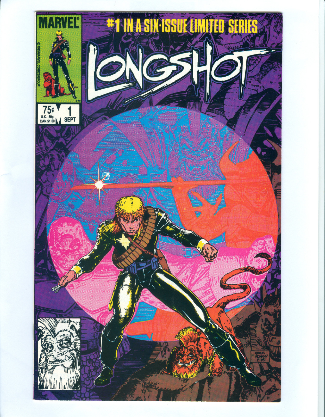 Longshot #1 - awesome condition - great for slab