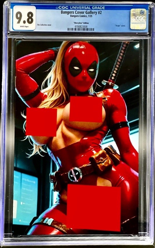 Bangers Cover #2 CGC 9.8 (2025) Lady Deadpool - Mercyless - 18+  LTD 100 Hot🔥