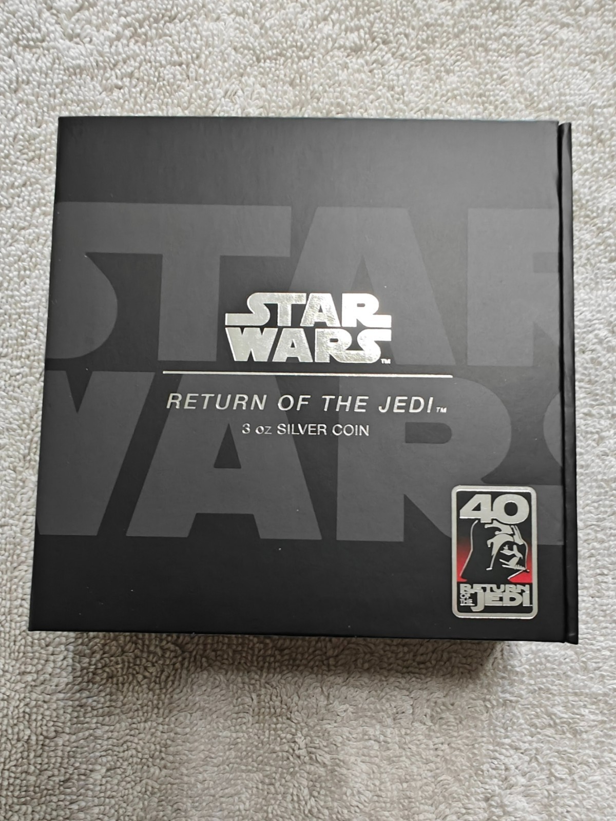 2023 $10 Niue Star Wars Darth Vader Colorized 3 oz Silver in OGP