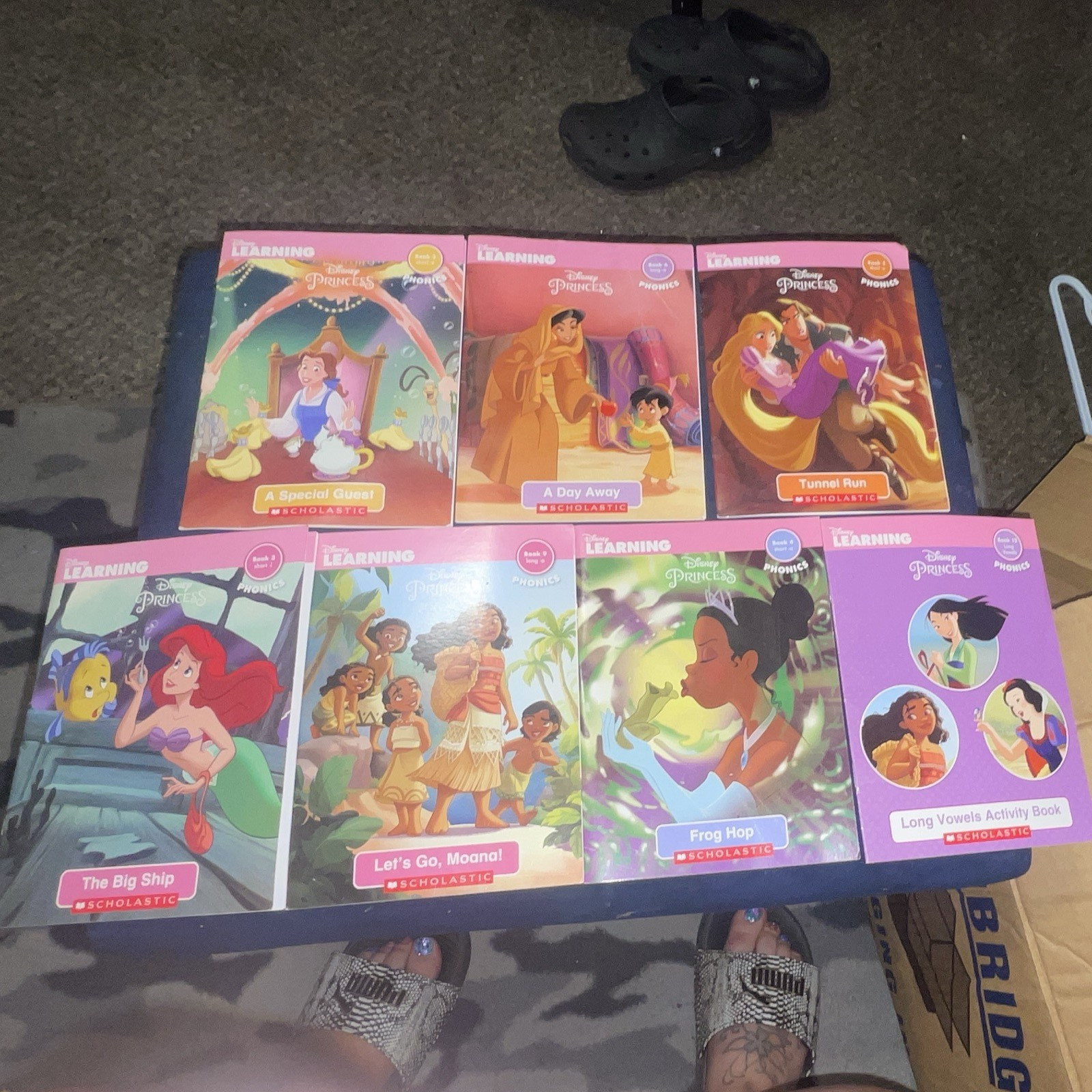 Scholastic Disney Princesses Learning Phonics Book Set \