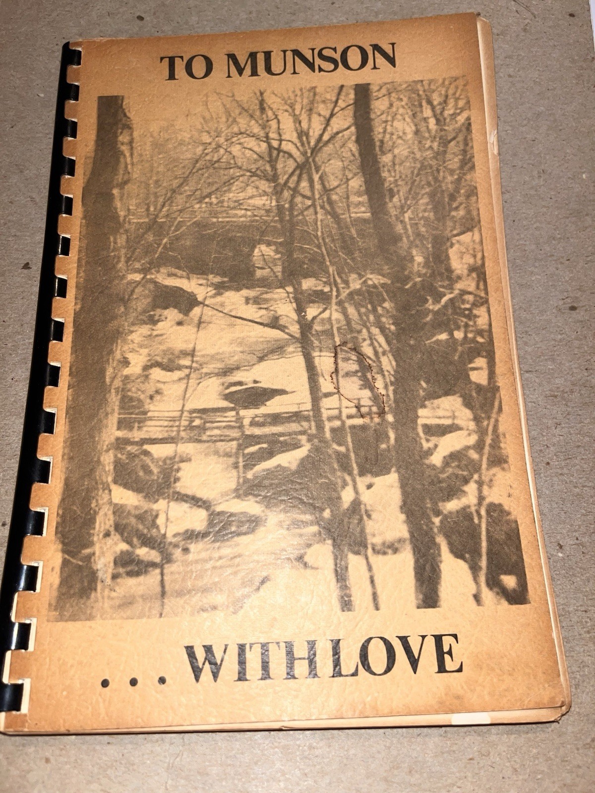 Geauga County Vintage “To Munson With Love” History Compilation VGC