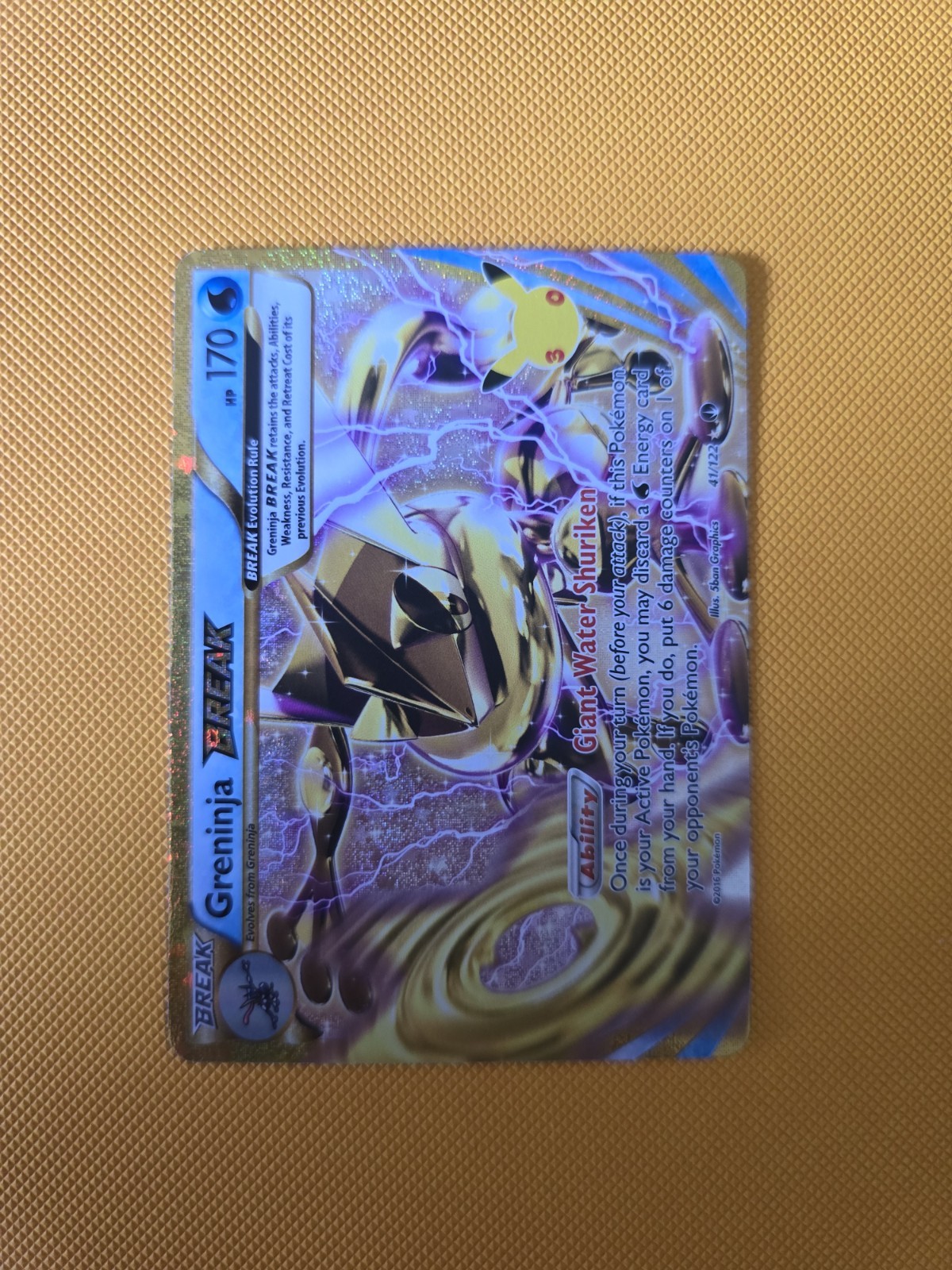 Pokemon 30th Celebrations. Greninja BREAK. 41/122.