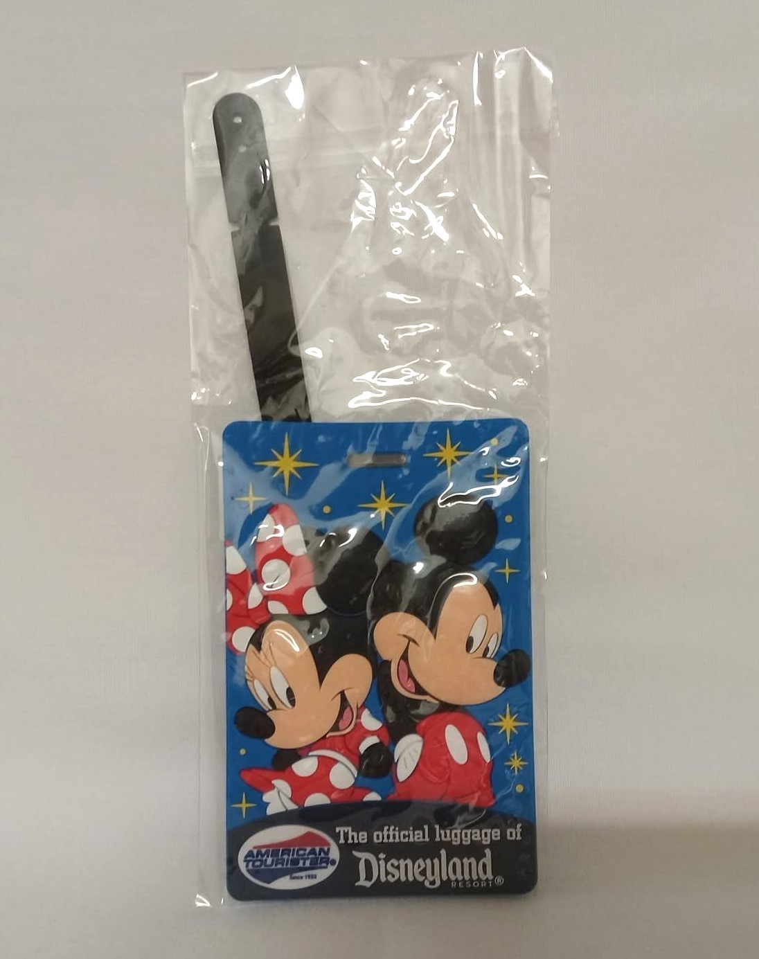 Disneyland Silicone Luggage Tag, new, unused, unopened, great condition