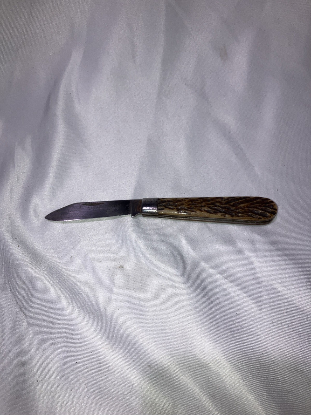 Vintage Winchester Model 1921 Shotgun Knife – Jigged Bone Handle – Original USA