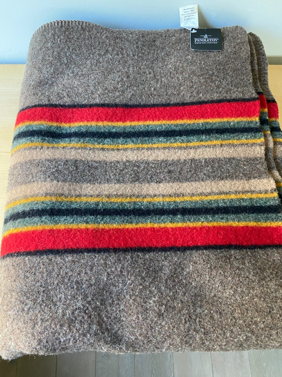 Pendleton Yakima Camp Blanket (Twin, Mineral Umber)
