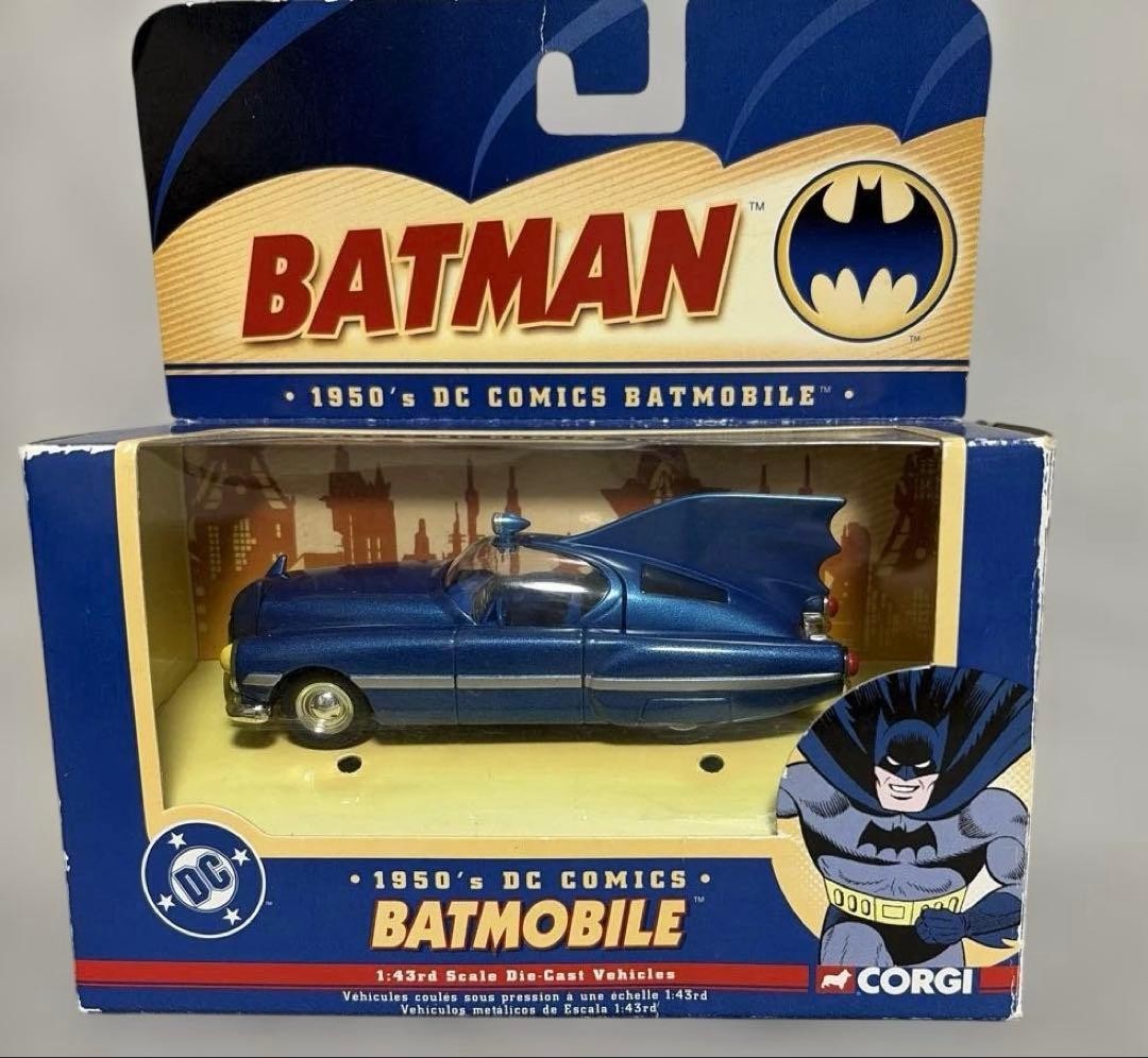 Corgi 1950\'s DC Comics Batmobile 1/43 Diecast Collector\'s Item