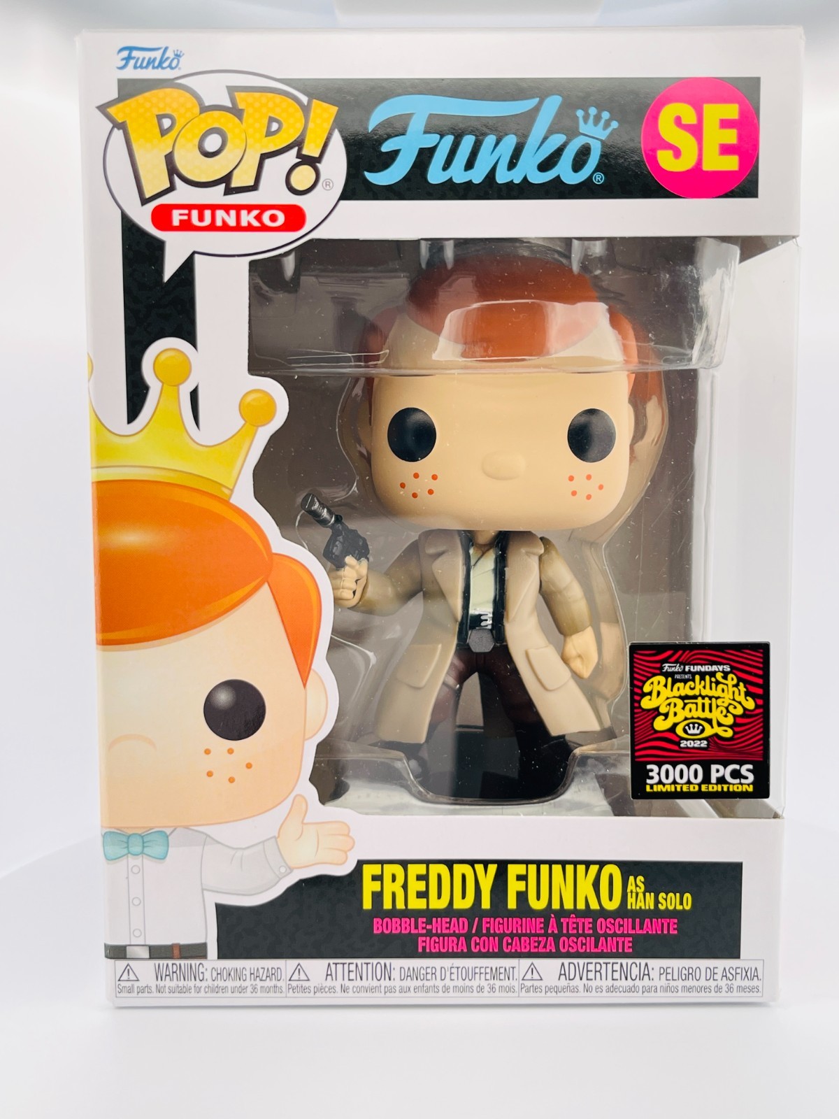 Funko POP Fundays 2022 - Freddy Funko as Han Solo *SHIPS FAST*