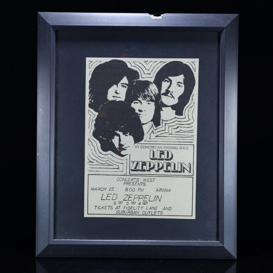 Led Zeppelin — Seattle 1970 — Clipping — RARE