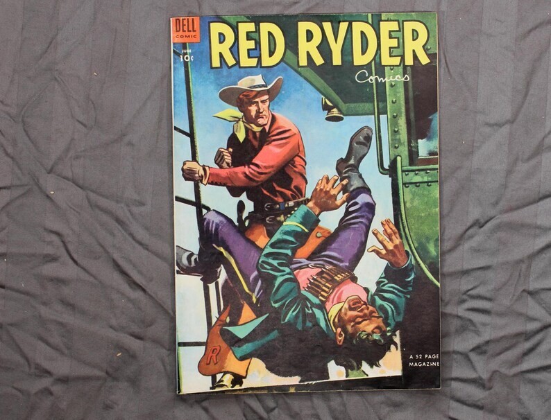 Red Ryder Comics #119 June 1953 Dell Golden Age Western Fred Harman