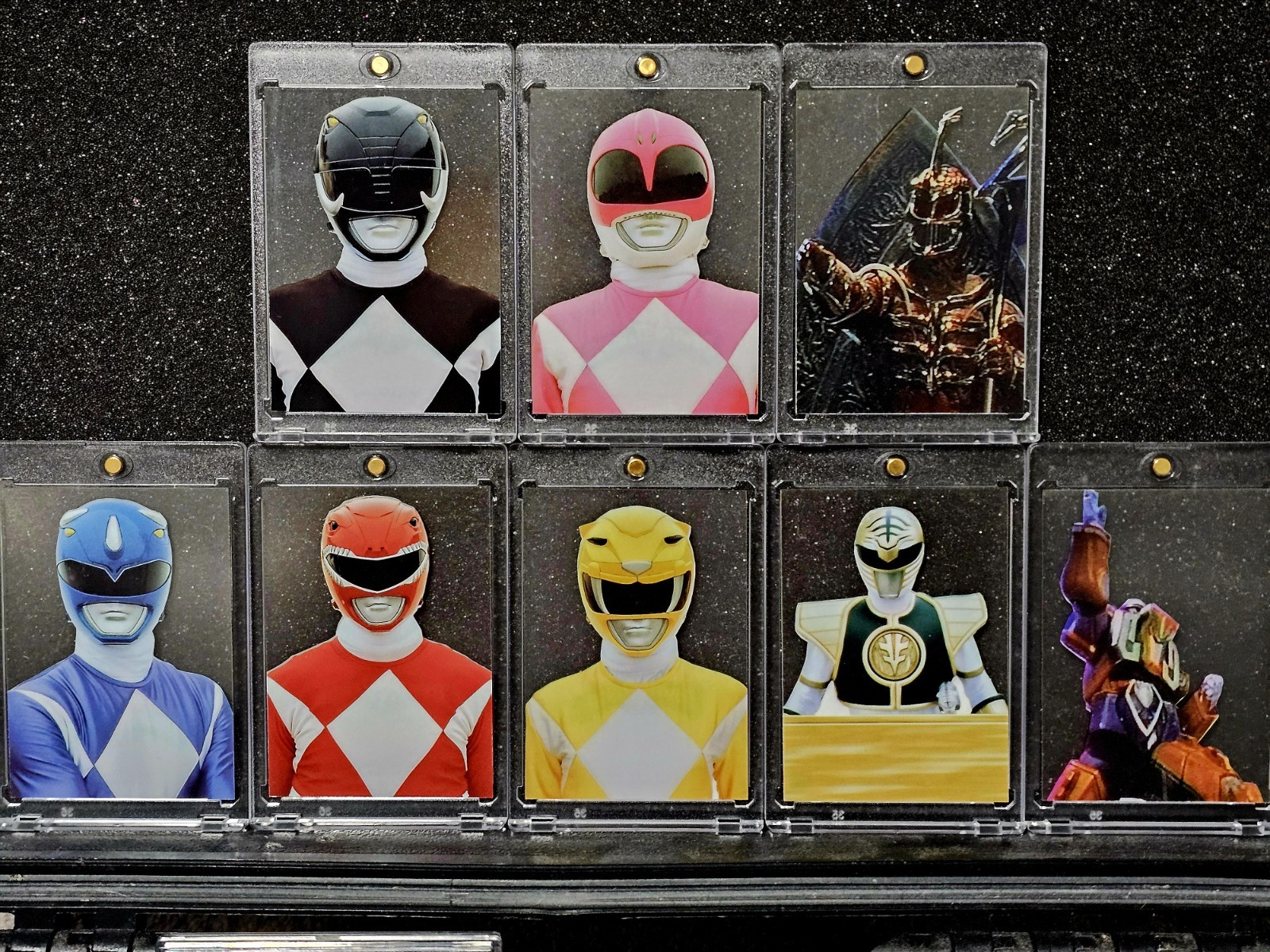1994 Mighty Morphin Power Rangers Collect-A-Card  Complete Set ULTRA RARE CS 1/1