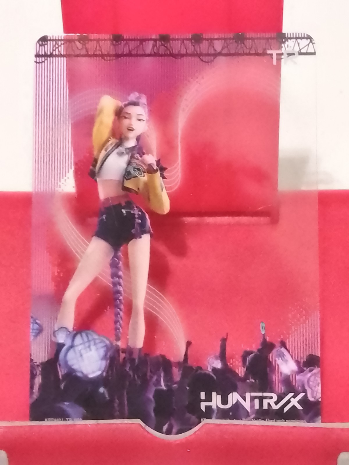 KPop Demon Hunters HUNTR/X TR Translucent Stage Card Zoey TR-003 Kayou Insert...