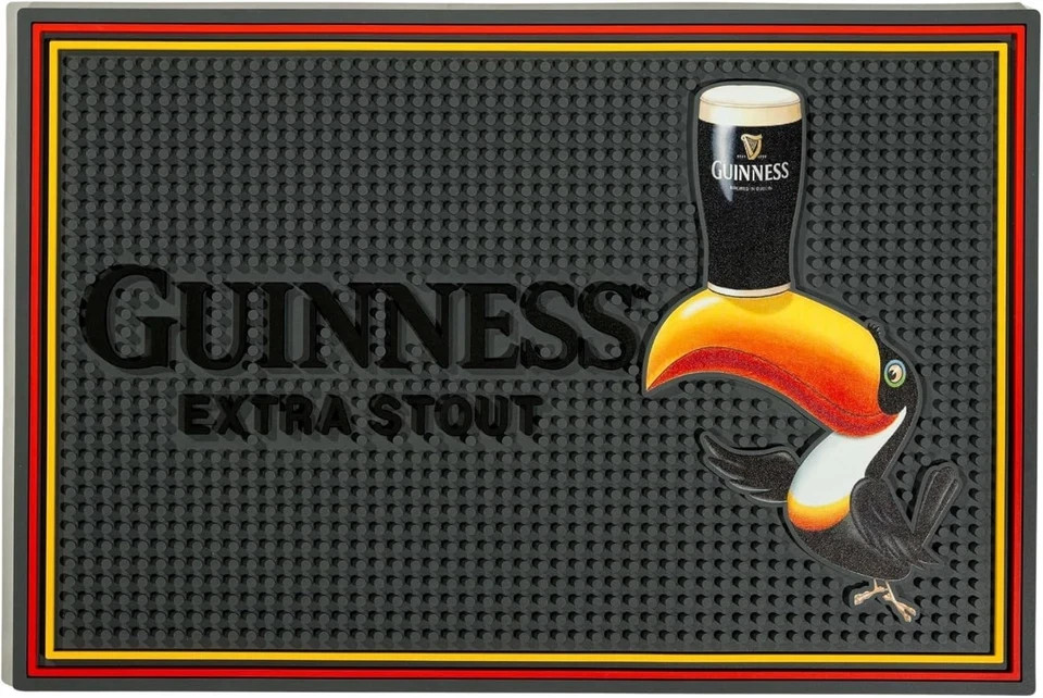 Guinness Extra Stout Bar Mat 18X12