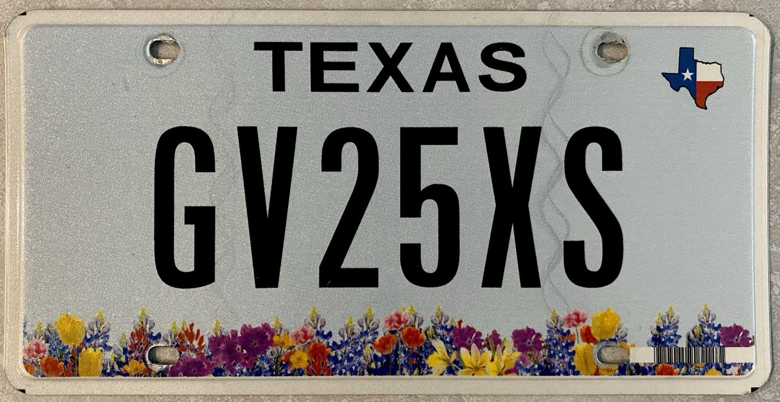 2020 ‘s TEXAS Wildflowers Expired License Plate