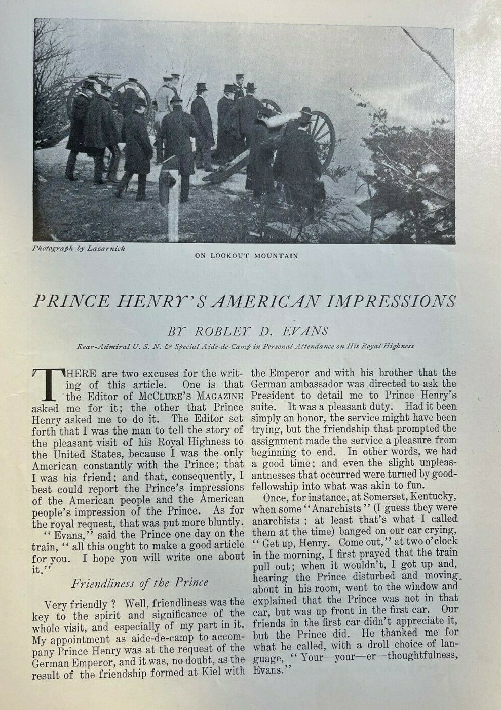 1902 German Prince Henry in America