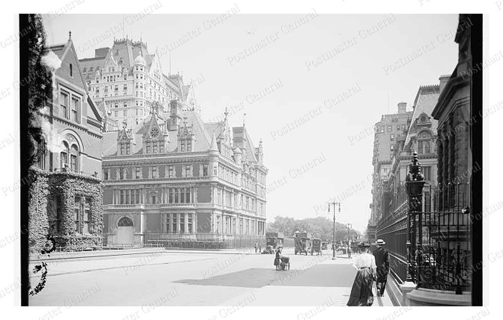 New York New York Vanderbilt House Standard Postcard COPY RPPC