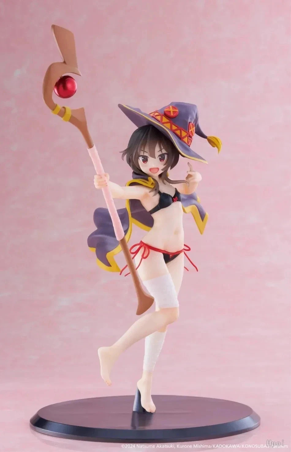 HOT KonoSuba Megumin Figure Great Magician Model Toy Beautiful Anime Statue