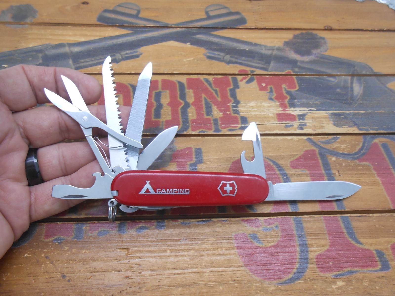 Victorinox Ranger Swiss Army Knife 91mm Red