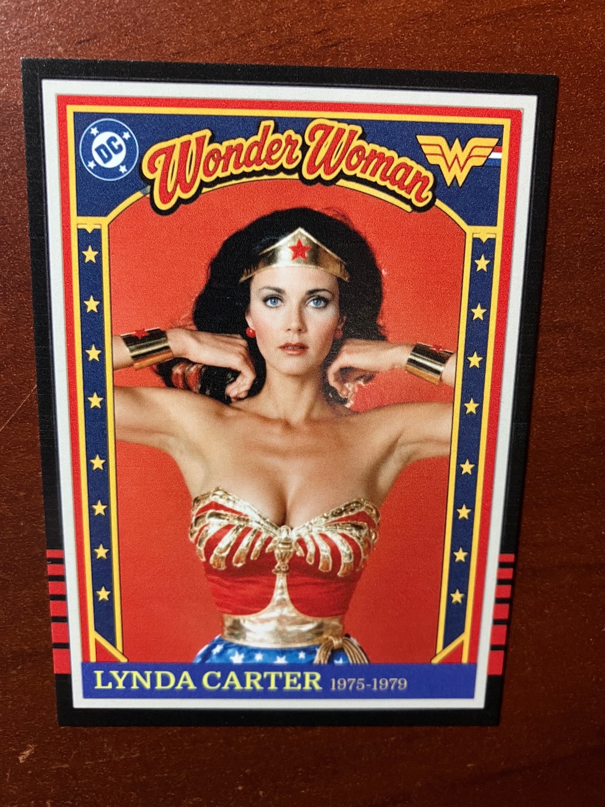 NEW Custom ACEO Wonder Woman Lynda Carter Trading Card