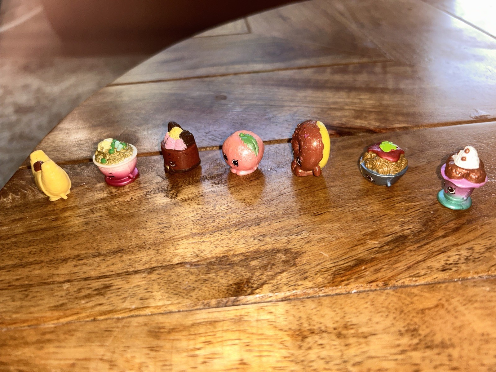 Shopkins ULTRA RARE lot of 7 inc Natalie Noodles, Twirly Spaghetti and others 