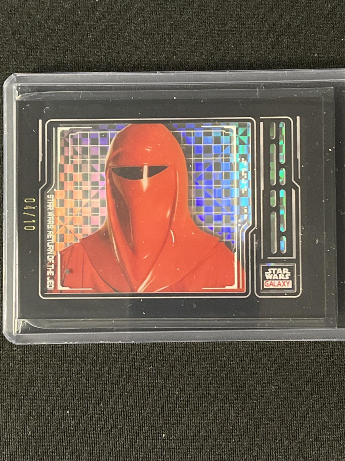 Topps 2024 Star Wars Chrome. Imperial Royal Guard Helmet /10 AS-10
