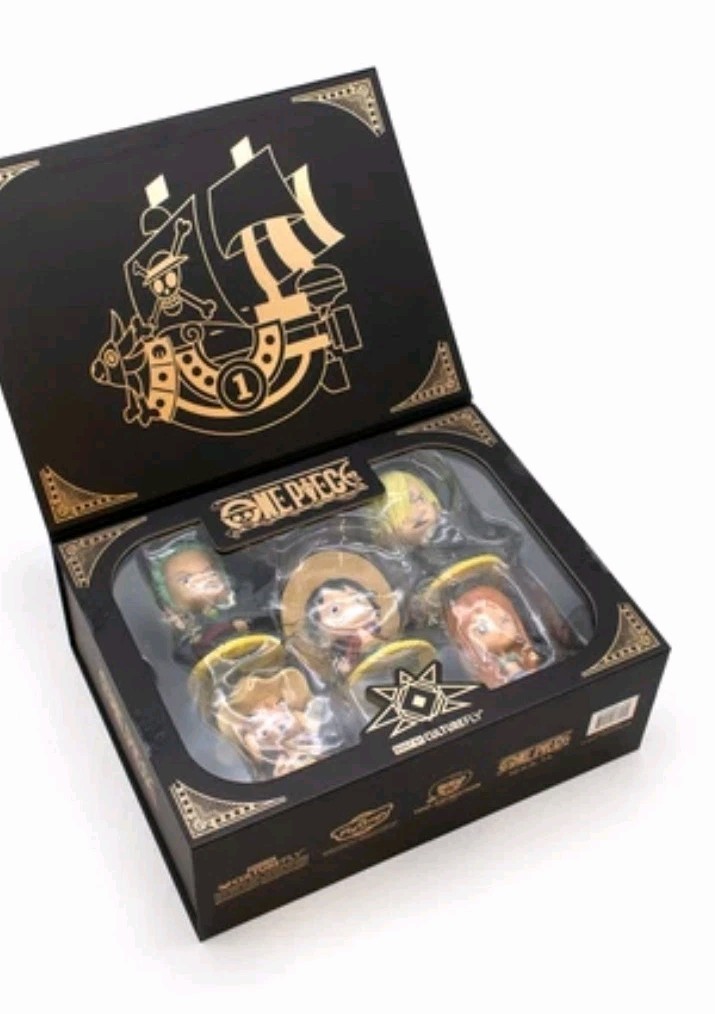 ONE PIECE  Deluxe Collector Set Culture Fly 5 Figures Factory Sealed RARE 