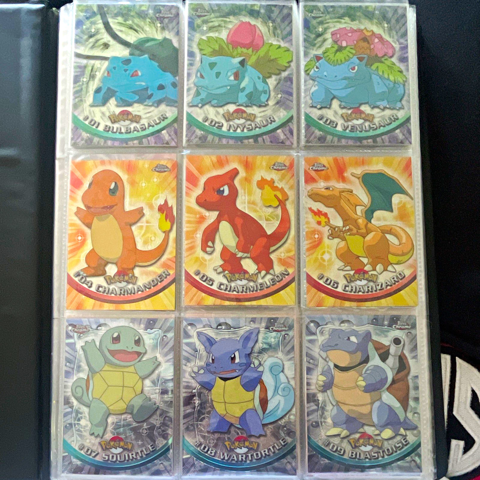 1999-2000 Topps Pokémon Chrome Series 1 Complete Set 151-Card Lot Chase Chrome