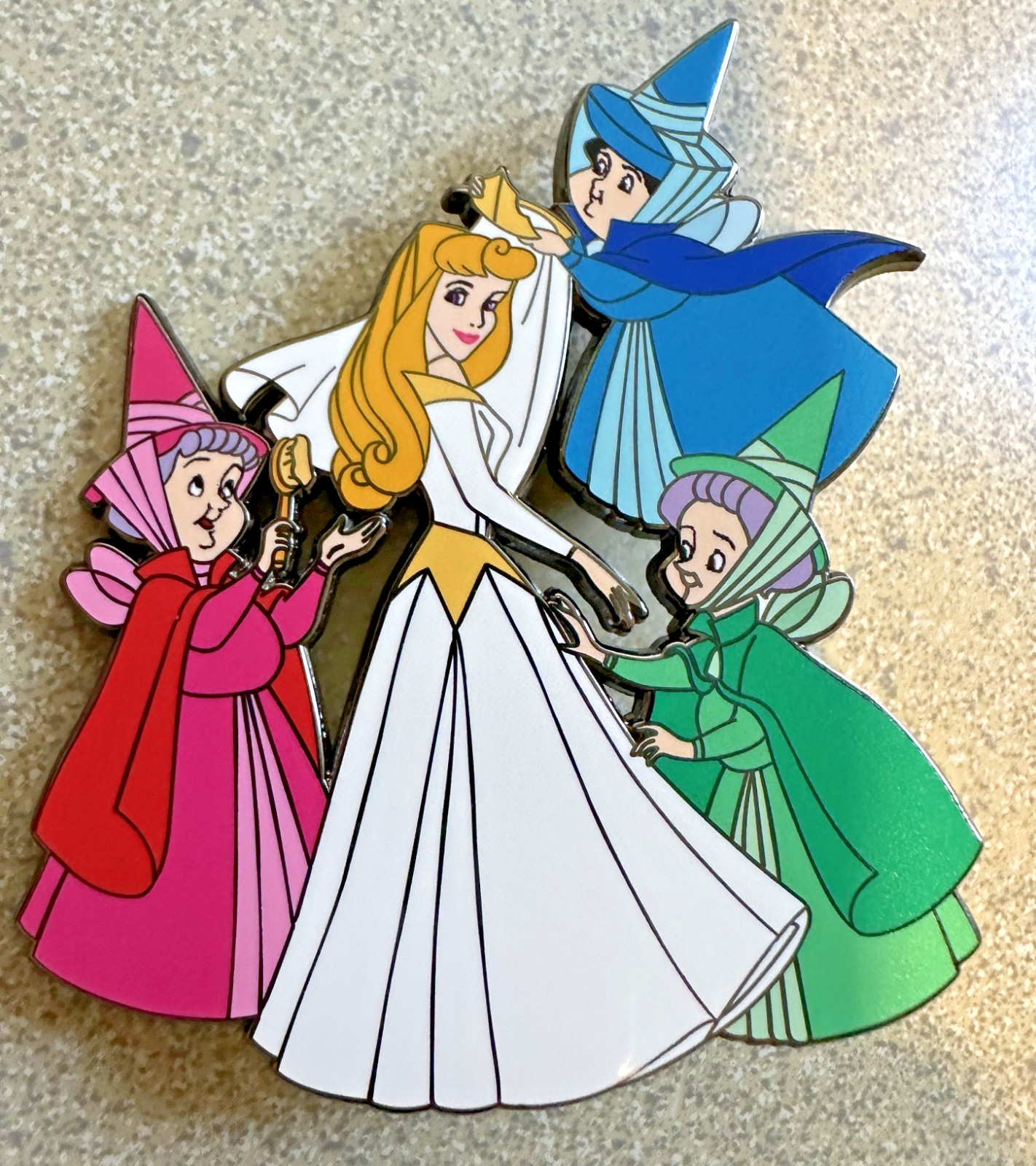 PIN AURORA 3 FAIRIES 3