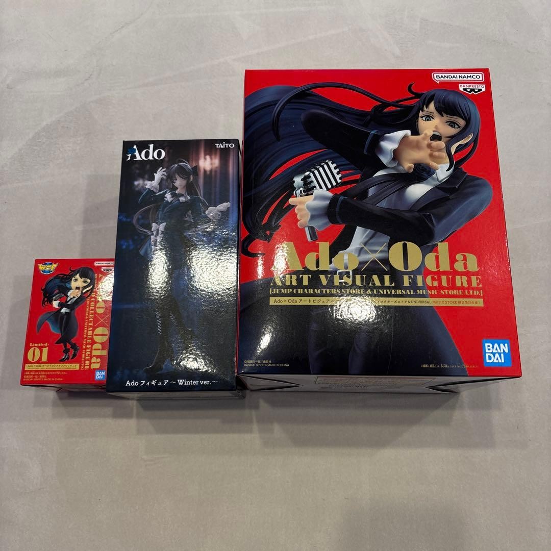 Ado x Oda Art Visual Figure & WCF Figure Set ONE PIECE UMS Exclusive Sealed